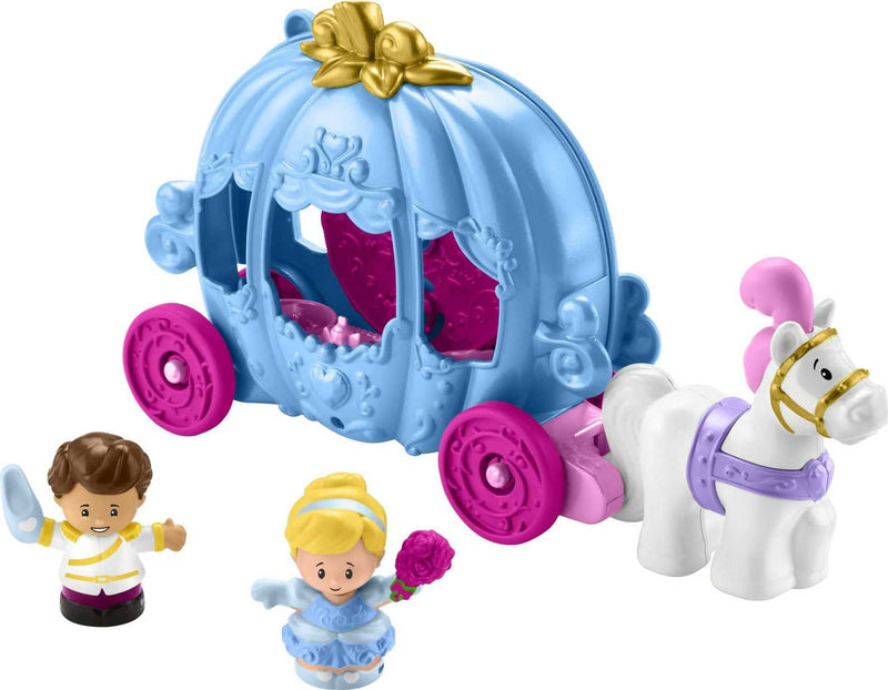 Fisher-Price Little People Disney Princess Cinderella's Dancing Carriage Set