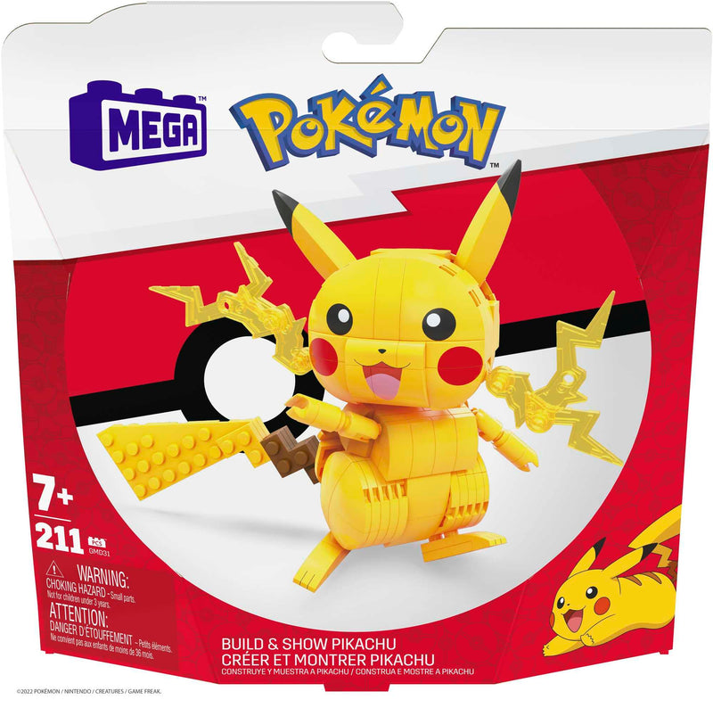 Mega Pokémon Pikachu Building Set