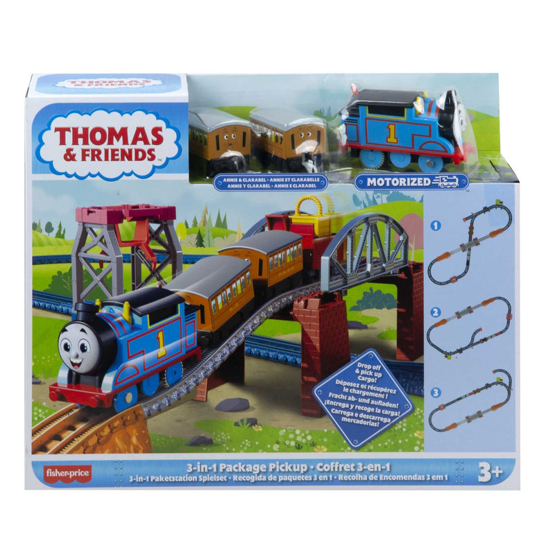 Thomas & Friends 3-in-1 Motorised Package Pickup Track Set