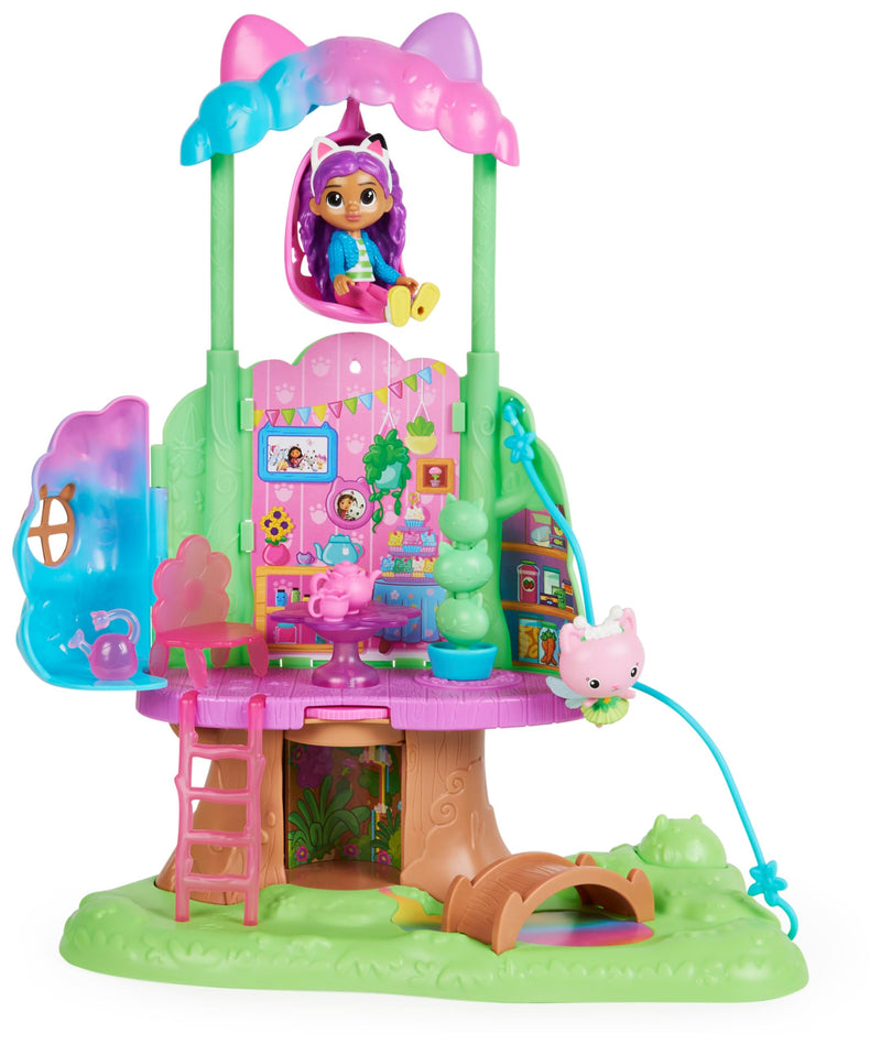 Gabby's Dollhouse Kitty Fairy's Garden Treehouse