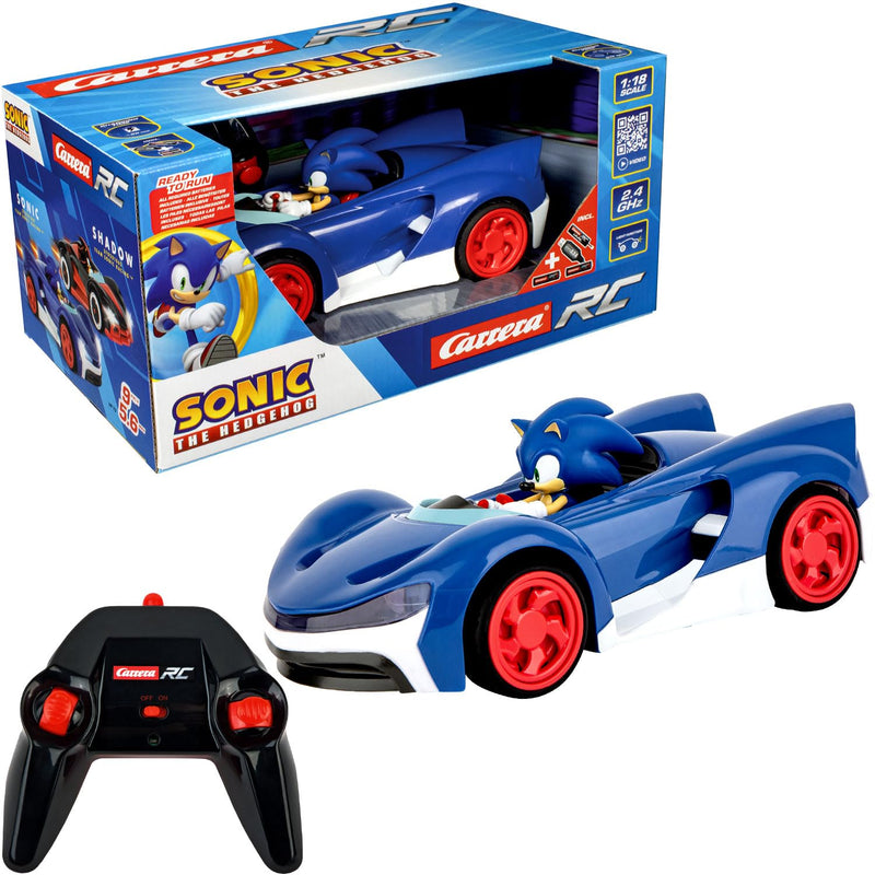 1:20 Sonic The Hedgehog Carrera Radio Control Car