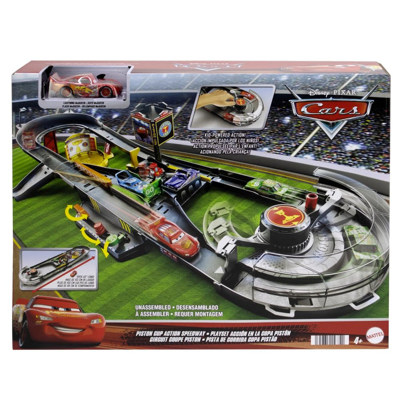 Disney Pixar Cars Piston Cup Action Speedway Playset