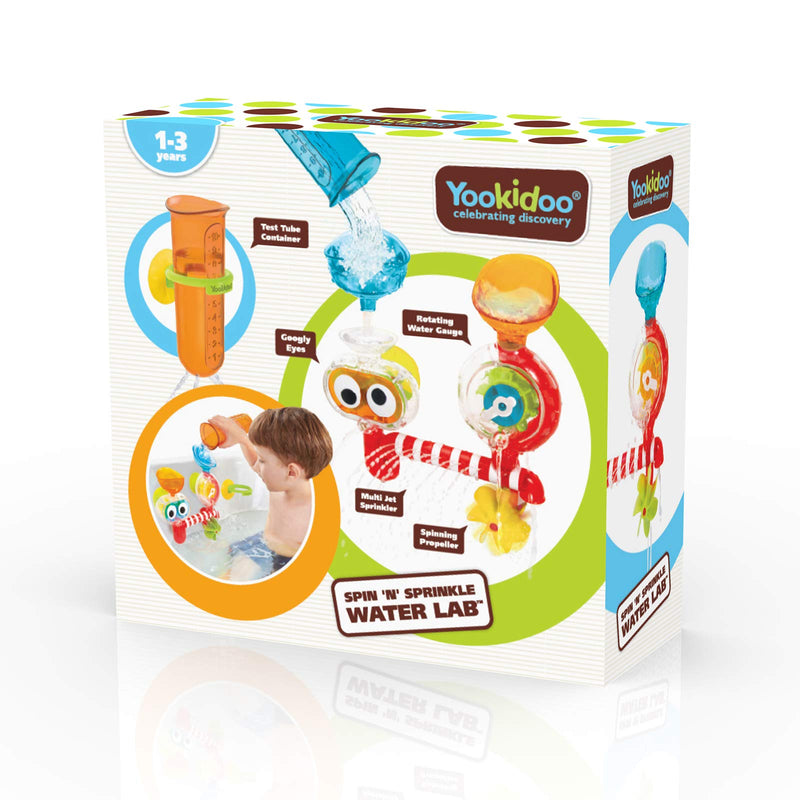 Yookidoo Spin 'n' Sprinkle Water Lab Bath Toy