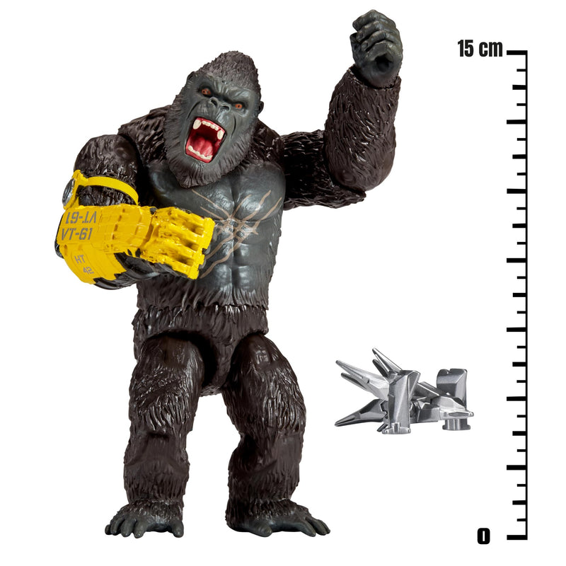 Monsterverse Godzilla x Kong: The New Empire 15cm Kong with B.E.A.S.T. Glove Figure