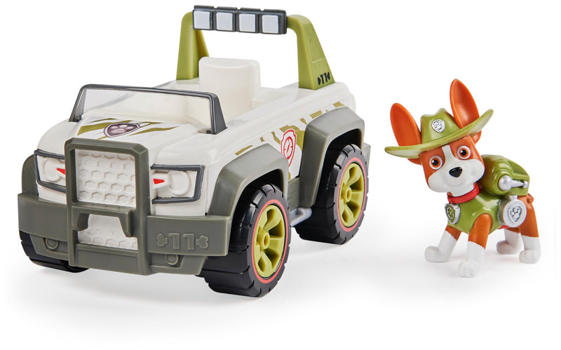 PAW Patrol Tracker’s Jungle Cruiser Vehicle with Collectible Figure