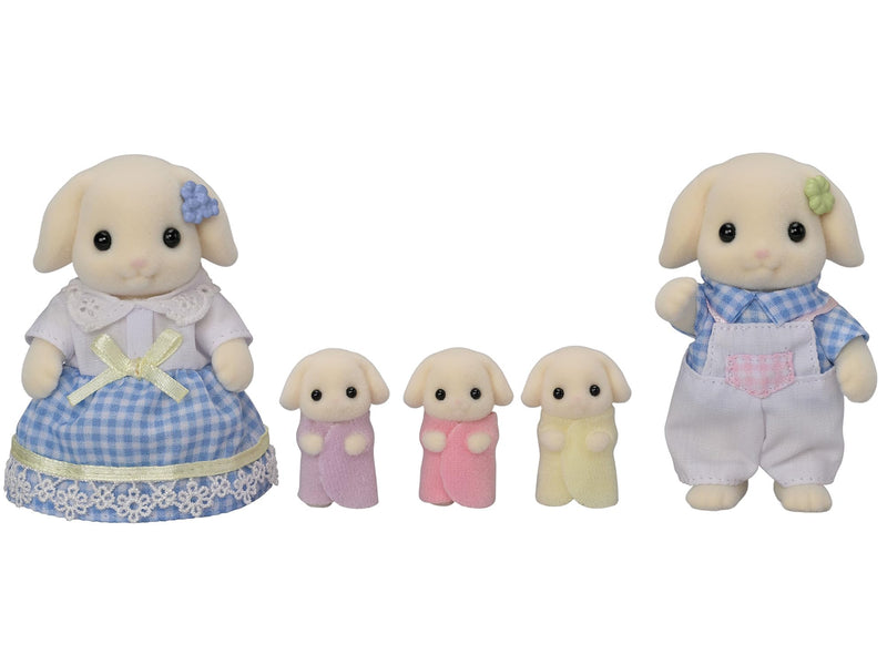 Sylvanian Families Flora Rabbit Family