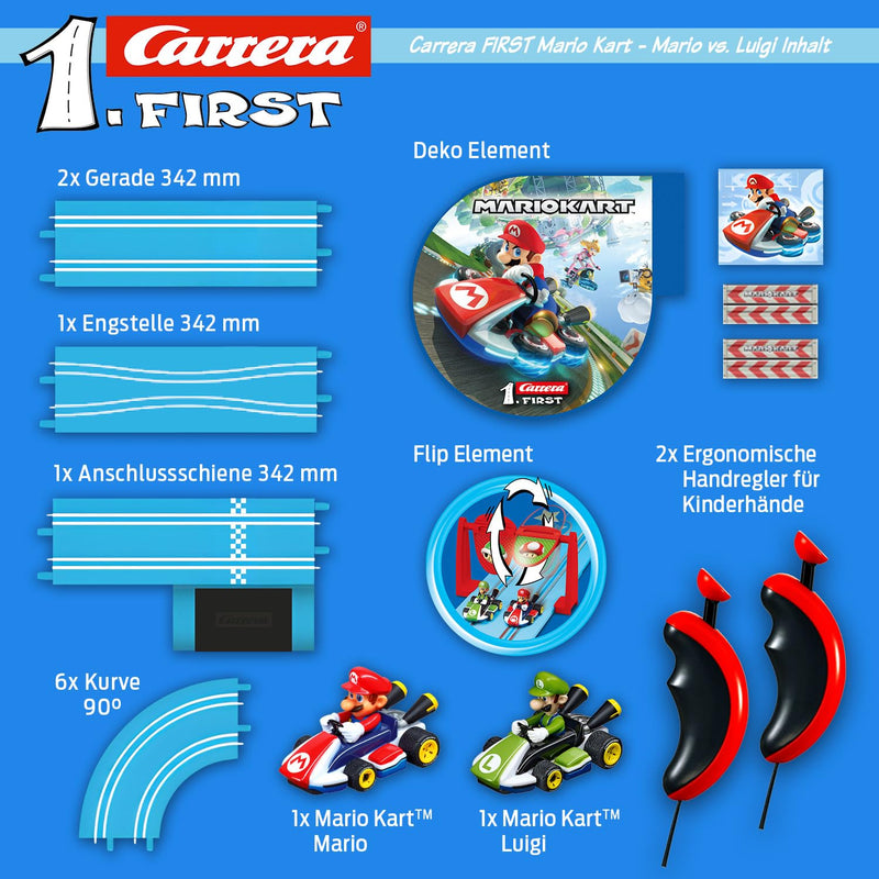 Carrera First Mario Kart Racing Set