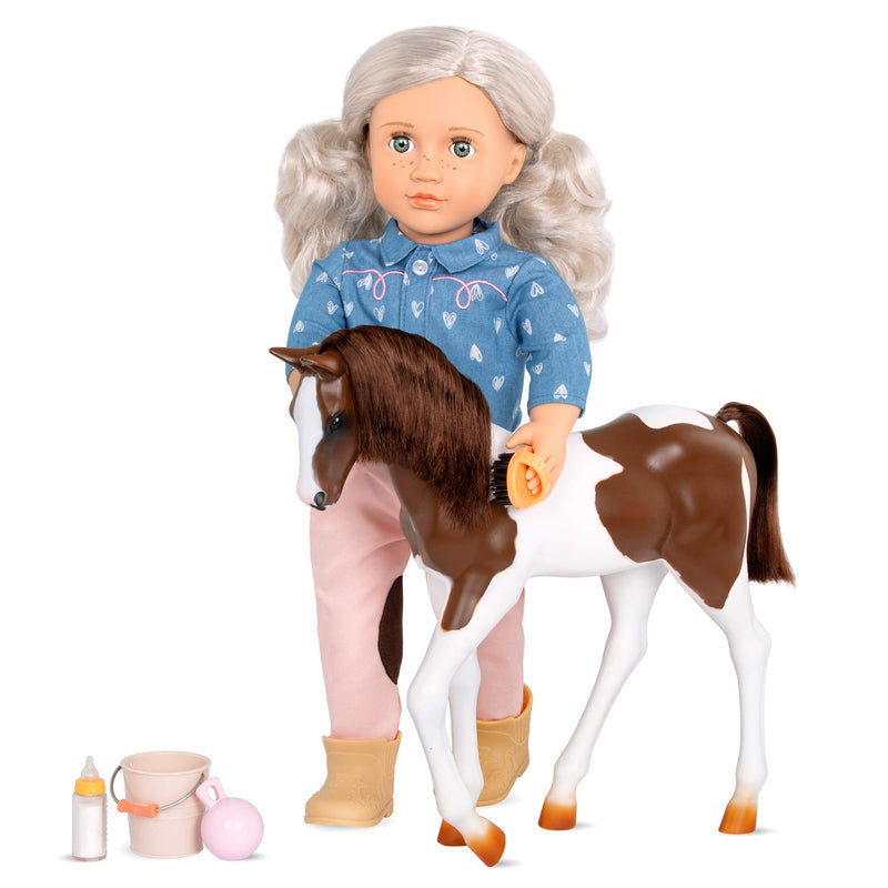 Our Generation Doll Yanira with Pet Foal Set