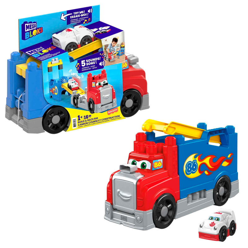 Mega Bloks Fisher-Price Build & Race Rig