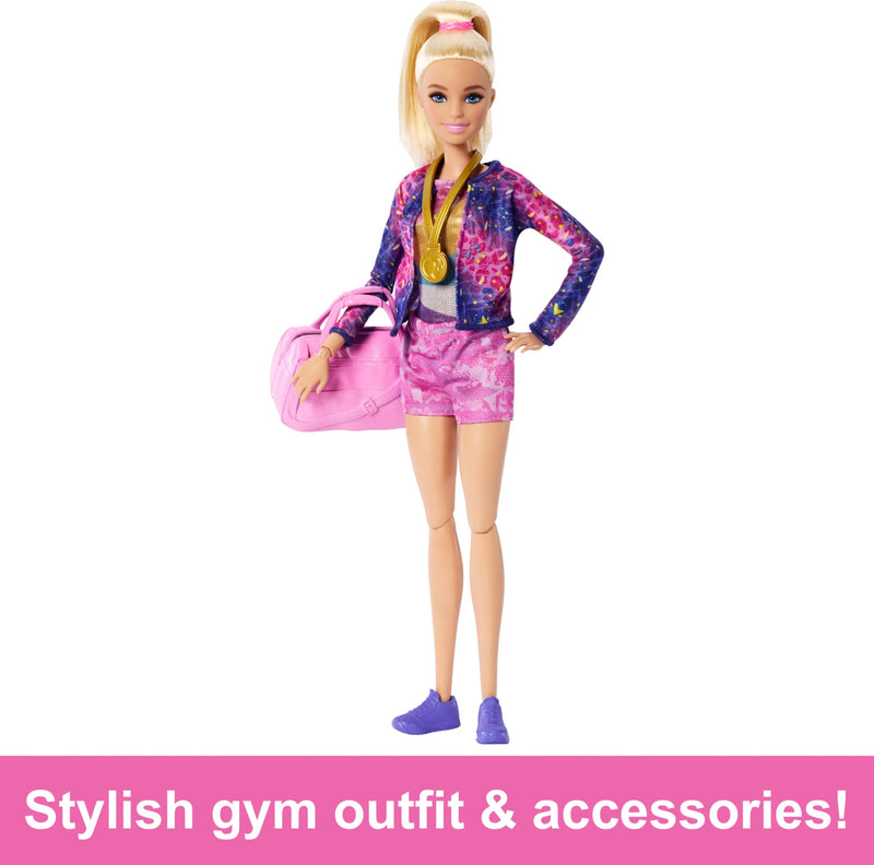 Barbie Gymnastics Doll and Playset