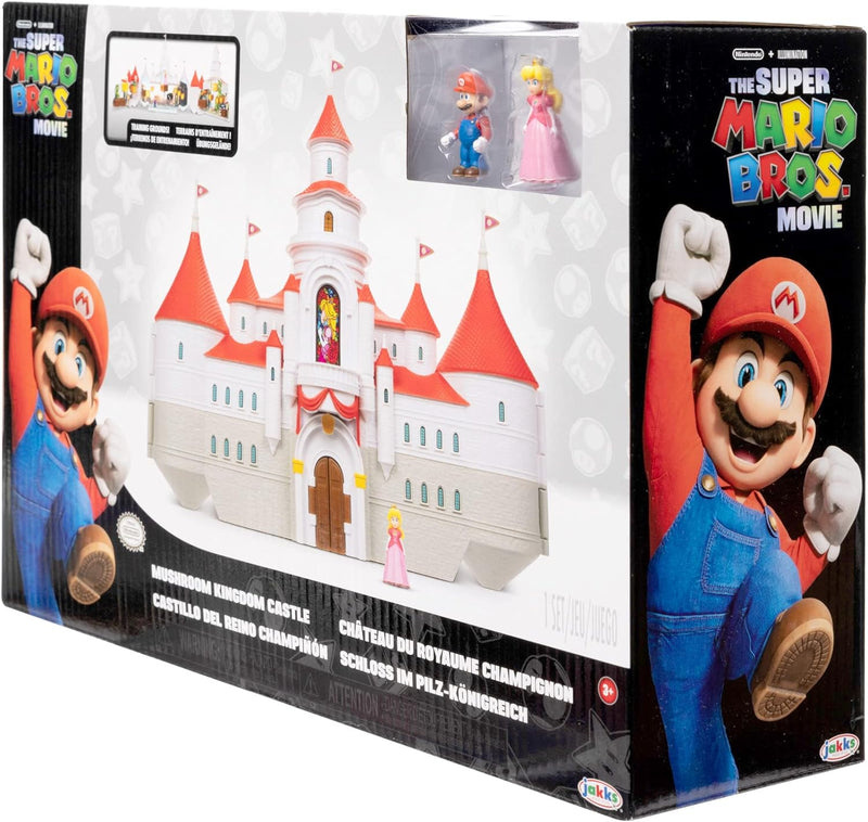 Nintendo Super Mario Movie Mushroom Kingdom Castle Playset