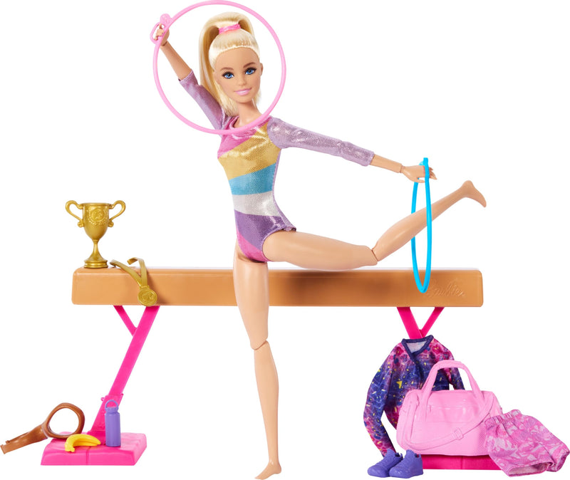 Barbie Gymnastics Doll and Playset