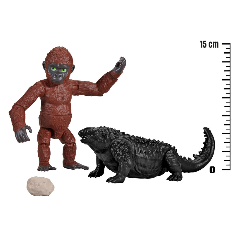 Monsterverse Godzilla x Kong: The New Empire 8cm Suko with Titanus Doug Figures