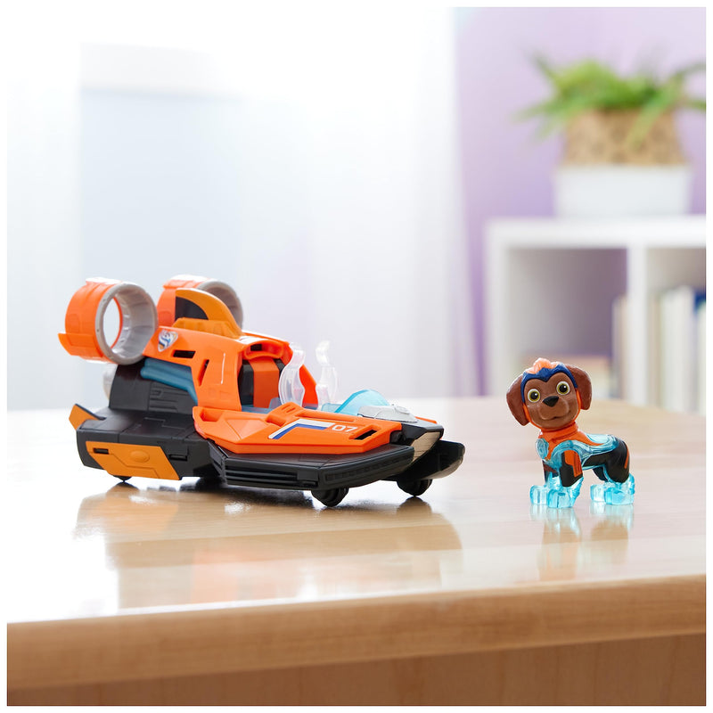 PAW Patrol: The Mighty Movie Zuma's Mighty Movie Hovercraft Toy