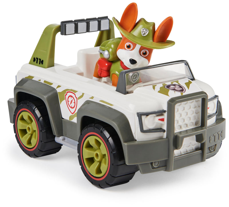 PAW Patrol Tracker’s Jungle Cruiser Vehicle with Collectible Figure