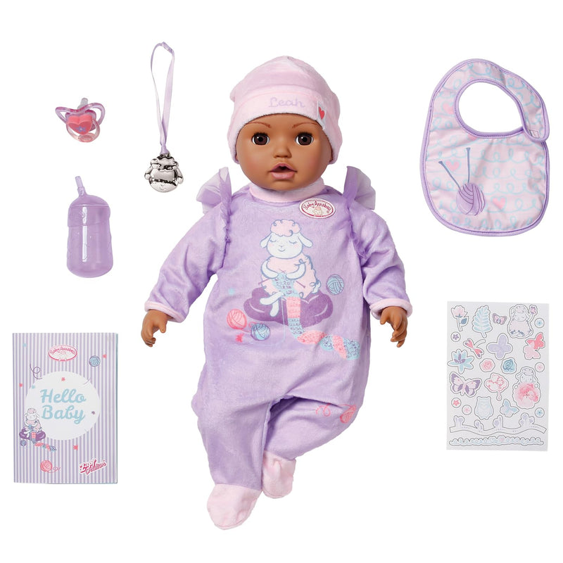 Baby Annabell 43cm Interactive Leah Doll