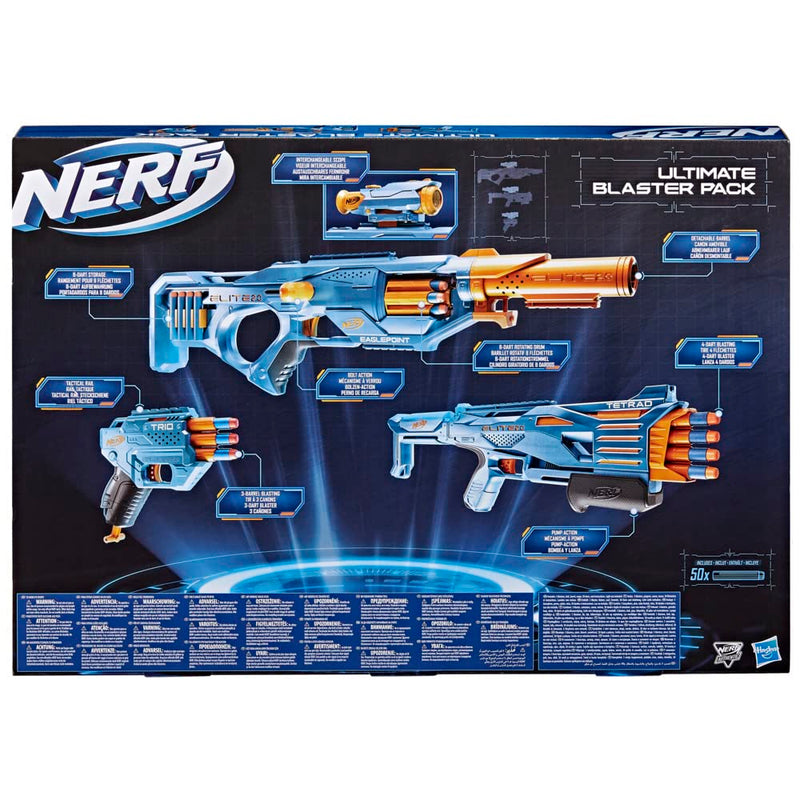 NERF Elite 2.0 Ultimate Blaster 3 Pack