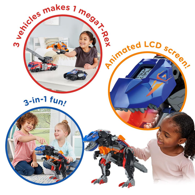 VTech Switch & Go Dinos Rescue Raiders 3-in-1 Vehicle