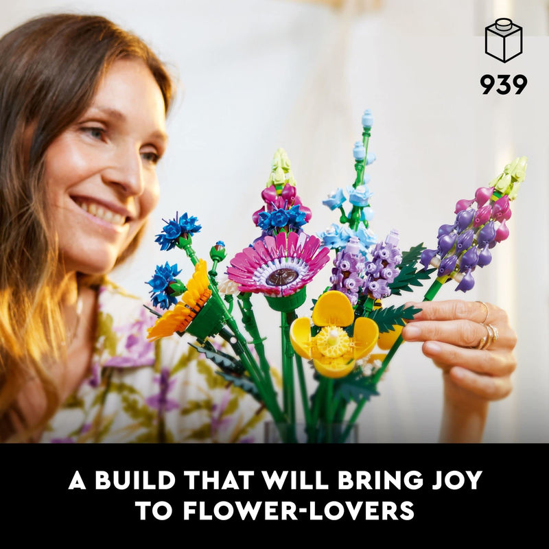 LEGO Icons 10313 Botanical Collection Wildflower Bouquet Flowers Set