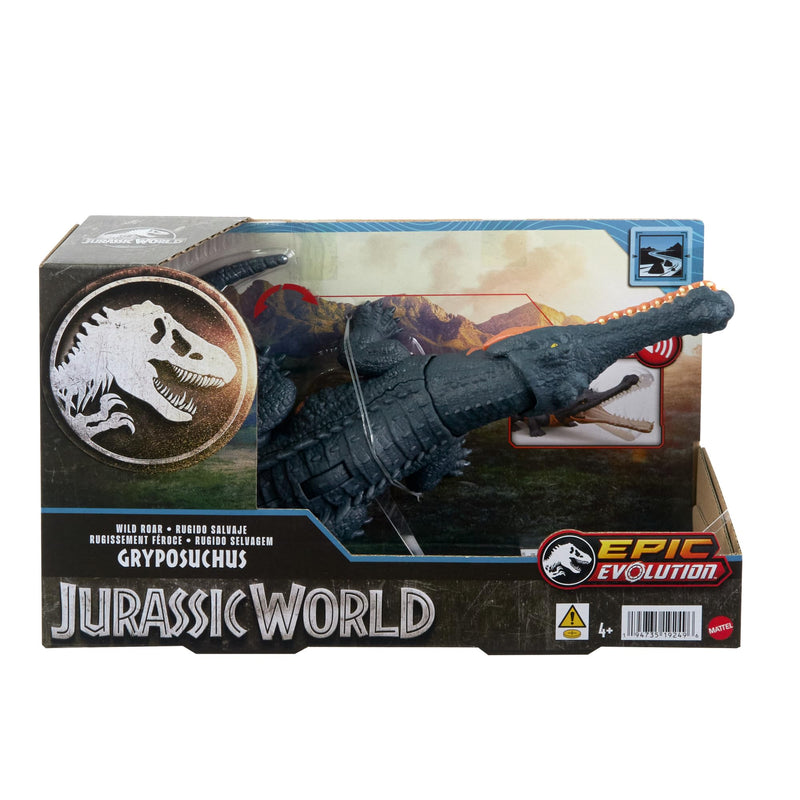 Jurassic World Wild Roar Gryposuchus Dinosaur Figure