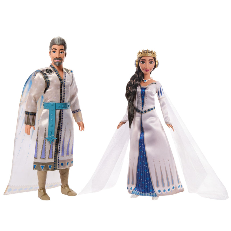 Disney Wish King Magnifico and Queen Amaya of Rosas Figure 2-Pack