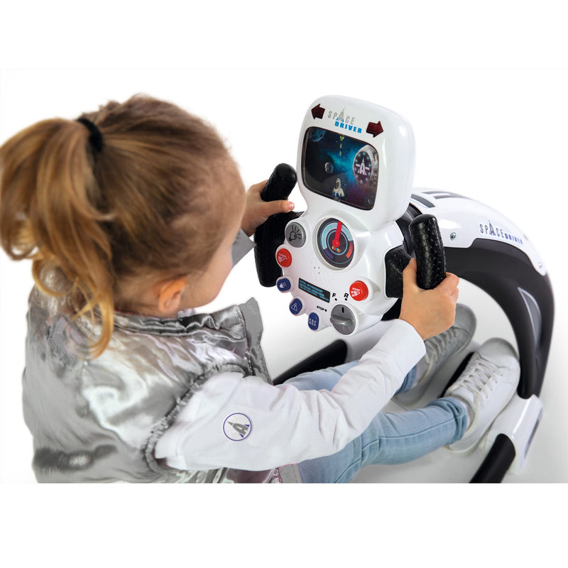 Smoby Space Driver Black – Interactive Space-Themed Driving Simulator