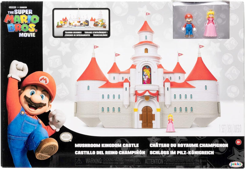 Nintendo Super Mario Movie Mushroom Kingdom Castle Playset