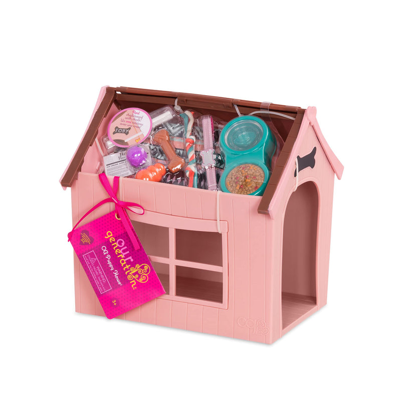 Our Generation Dog House Set