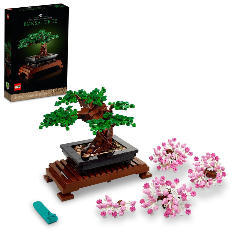 LEGO Icons 10281 Botanical Collection Bonsai Tree Flowers Set for Adults