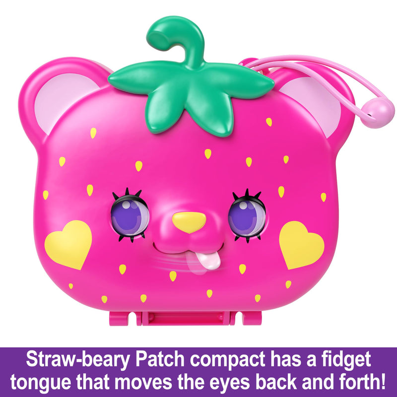 Polly Pocket Straw-Beary Patch Compact