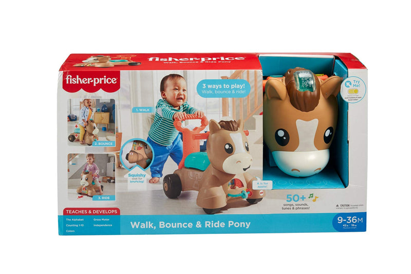 Fisher-Price Walk, Bounce and Ride Pony