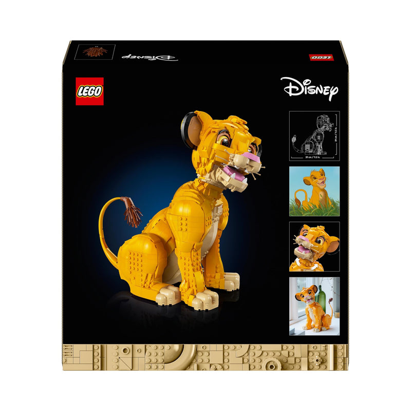 LEGO Disney 43247 Young Simba the Lion King Set for Adults