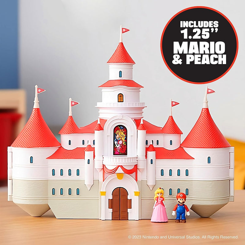 Nintendo Super Mario Movie Mushroom Kingdom Castle Playset