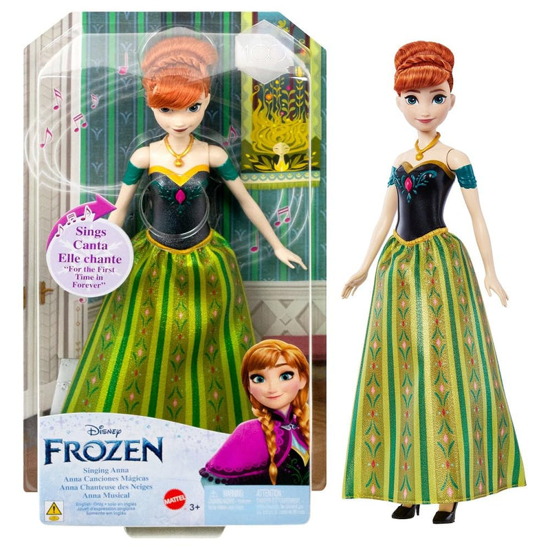 Disney Frozen Singing Anna Fashion Doll