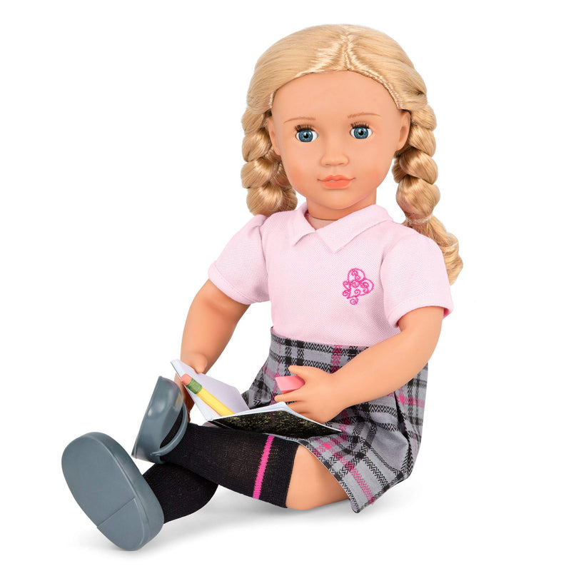 Our Generation Deluxe Doll Hally School Girl