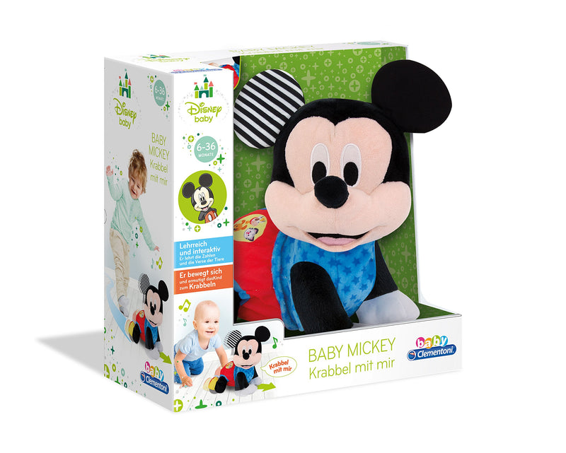 Clementoni Baby Disney Baby Mickey Mouse Crawl With Me