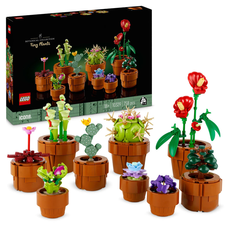 LEGO Icons 10329 Botanical Collections Tiny Plants Flowers Set