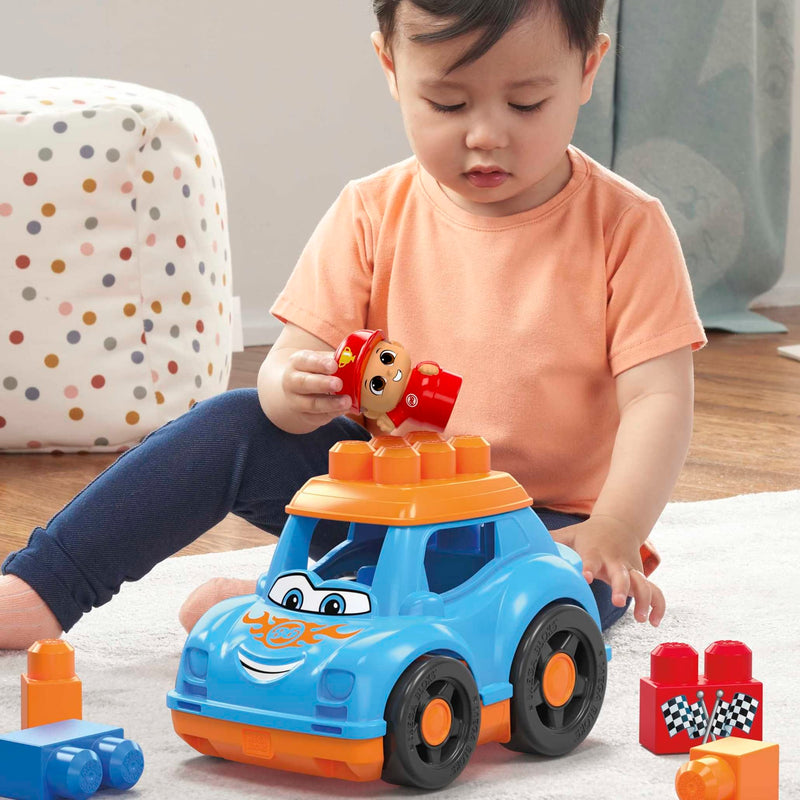 Mega Bloks Lil Vehicles Ricky Race Car