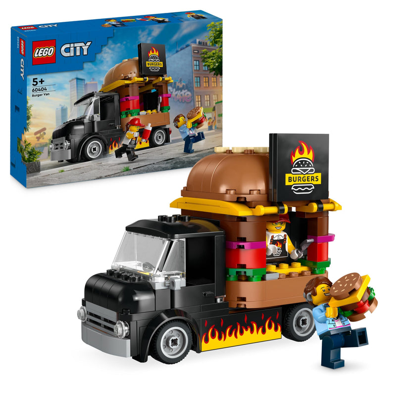 LEGO City 60404 Burger Van Food Truck Playset