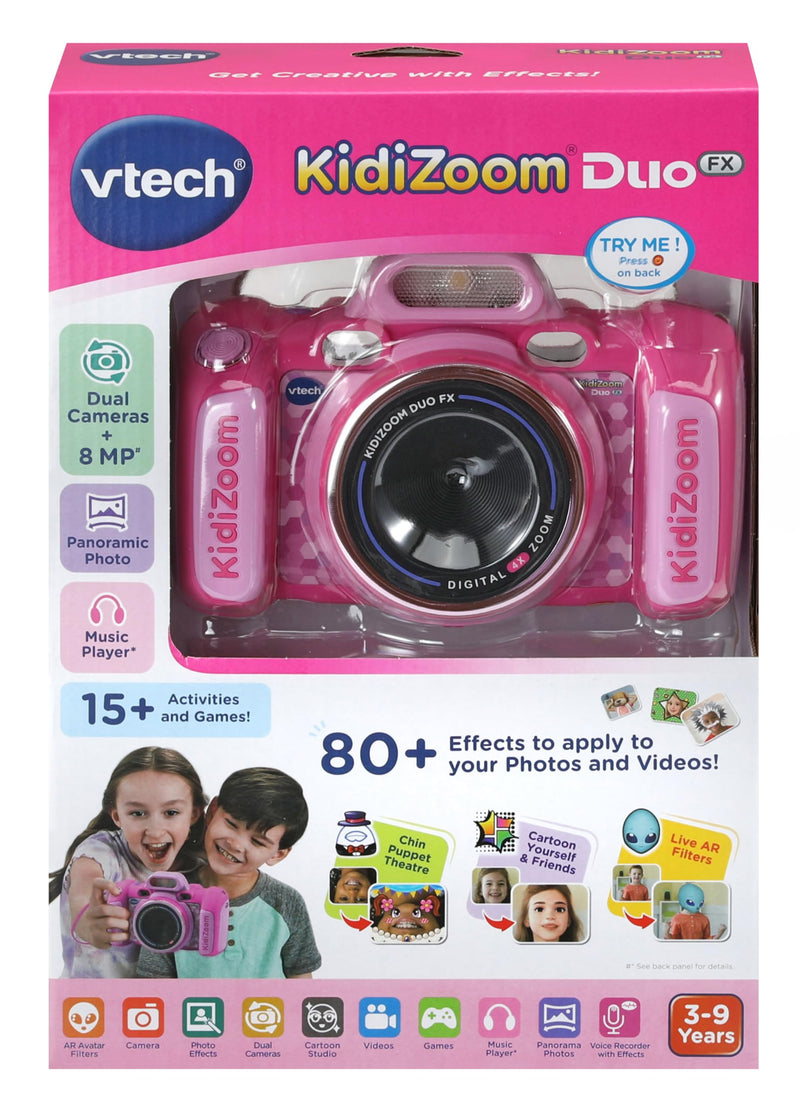 VTech KidiZoom Duo FX Camera – Pink