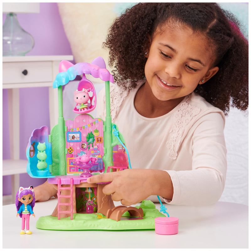 Gabby's Dollhouse Kitty Fairy's Garden Treehouse