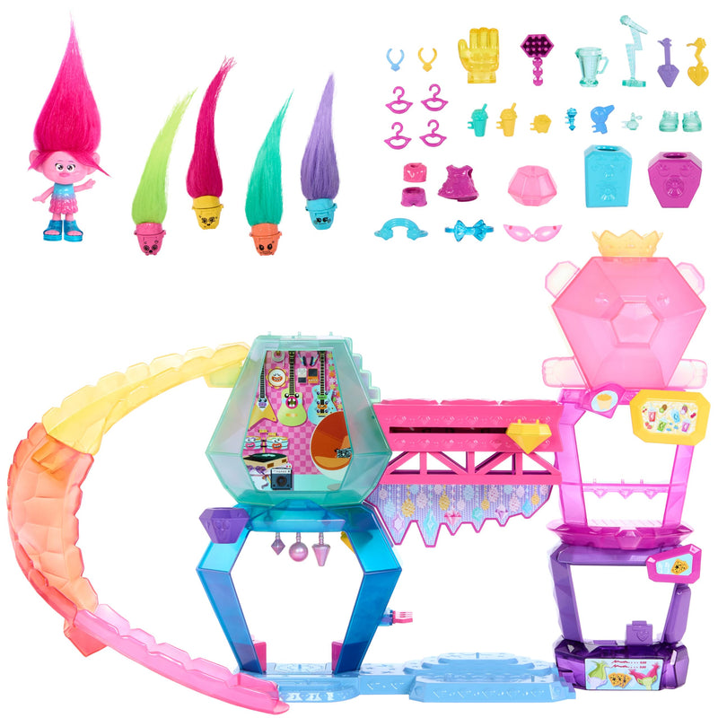 Trolls 3 Band Together Mount Rageous Playset with Queen Poppy Doll