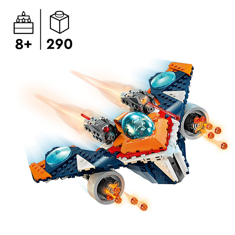 LEGO Marvel 76278 Rocket’s Warbird vs. Ronan Set