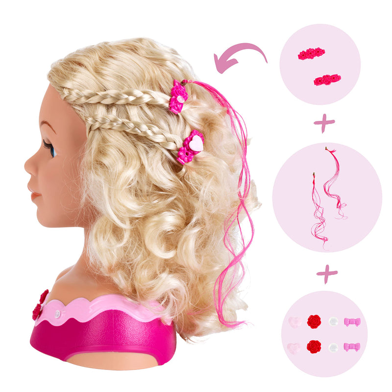 Princess Coralie 33cm Makeup and Hairstyling Head - Emma