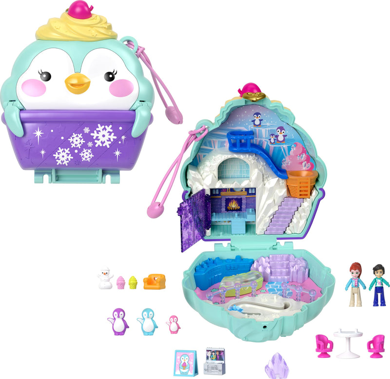 Polly Pocket Snow Sweet Penguin Compact