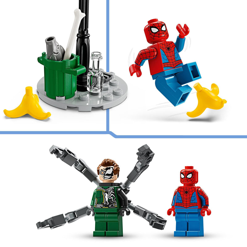 LEGO Marvel 76275 Motorcycle Chase: Spider-Man vs. Doc Ock Set