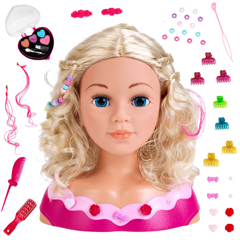 Princess Coralie 33cm Makeup and Hairstyling Head - Emma