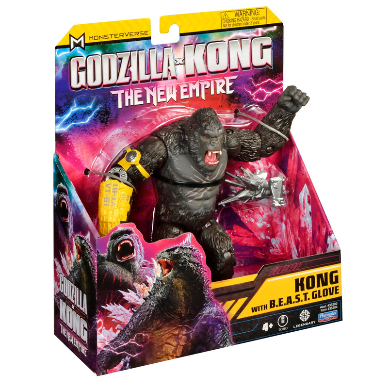 Monsterverse Godzilla x Kong: The New Empire 15cm Kong with B.E.A.S.T. Glove Figure