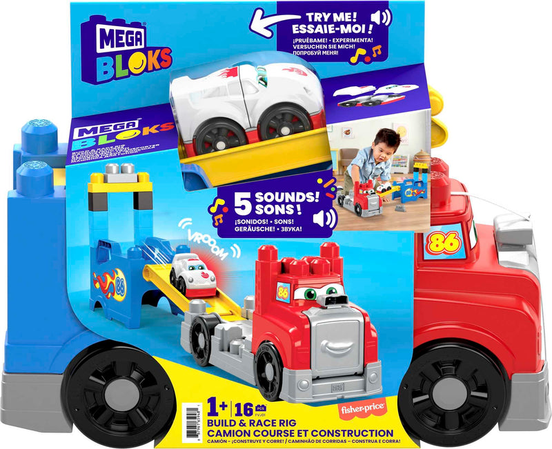 Mega Bloks Fisher-Price Build & Race Rig