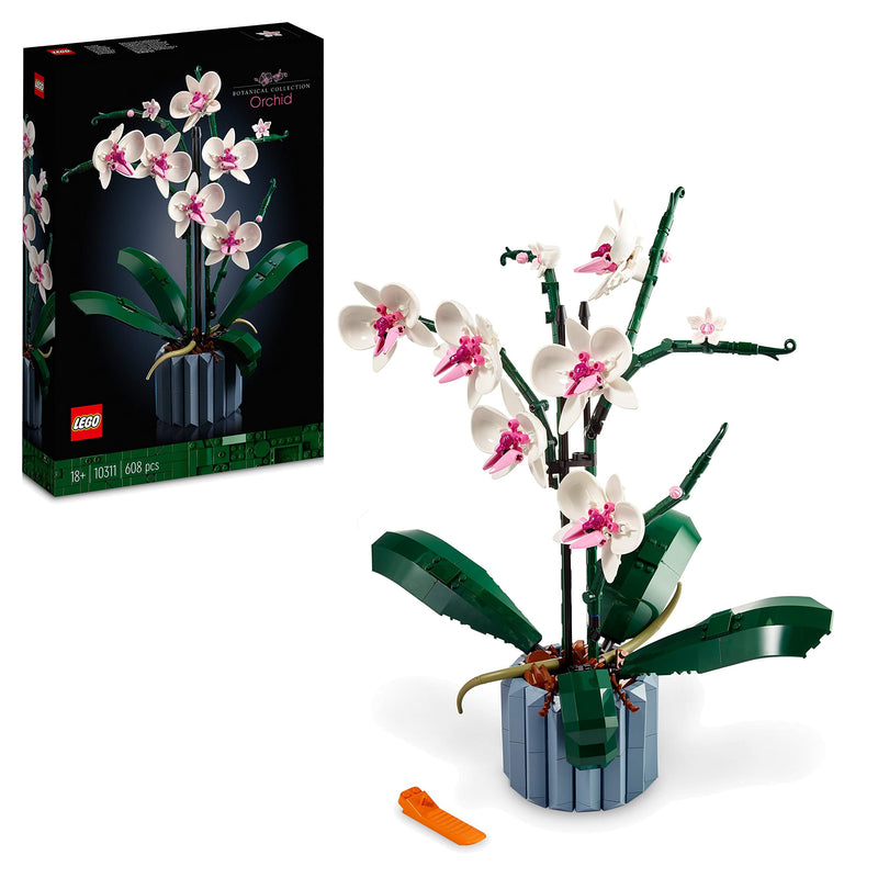 LEGO Icons 10311 Botanical Collection Orchid Flowers Set for Adults